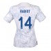 Cheap France Adrien Rabiot #14 Away Football Shirt Women World Cup 2022 Short Sleeve